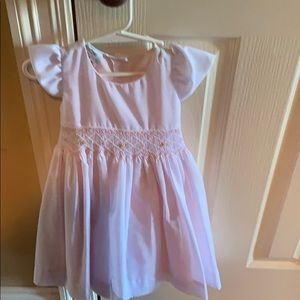 Powder Pink Embroidered Dress!!